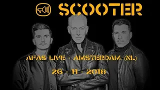 SCOOTER - LIVE @ AFAS-Live Amsterdam (NL) 26-11-2018