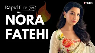 Nora Fatehi: Can You Keep Up? Fun Rapid Fire Challenge! Some Fun Secrets Revealed!