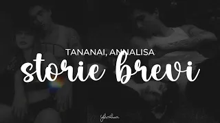 tananai, annalisa - storie brevi (testo/lyrics)