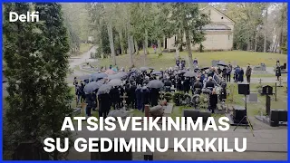 Gedimino Kirkilo laidotuvių ceremonija Antakalnio kapinėse