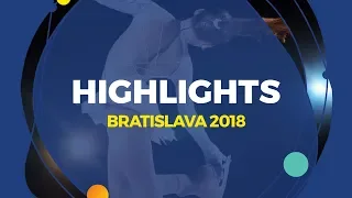 Ladies Short Program | Highlights | Bratislava 2018