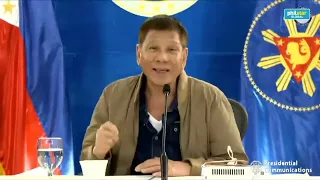 Duterte called Gordon "a penguin," Pangilinan law "stupid"