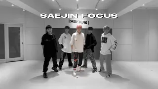 'WATCH OUT' - SUPERKIND 슈퍼카인드 Dance Practice Mirrored SAEJIN FOCUS
