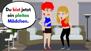 Deutsch lernen | Lisa weigert sich, Mia Geld zu leihen | Wortschatz und wichtige Verben