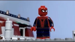 Spiderman saves a civillian! (BrickFilm)