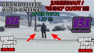 GTA 5 ONLINE *NEW * SAVE JUGERNAUT/RHINO OUTFIT CLOTHING GLITCH (ALL CONSOLES) AFTER PATCH 1..37