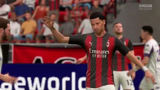 PES 2021 Gameplay | AC Milan vs Modena - Friendly 2021