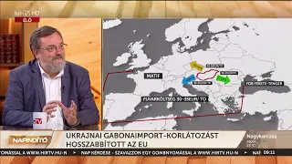 Napindító - Ukrajnai gabonaimport-korlátozást hosszabbított az EU (2023-06-07) - HÍR TV