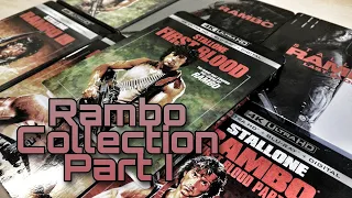 Rambo Collection: Part I – Slipcover / Futurepak / Steelbook [Stallone Movies Unboxing Blu-ray 4K]