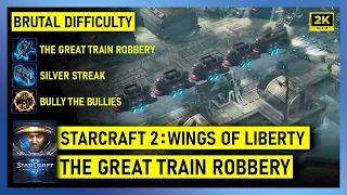 Starcraft 2: Wings Of Liberty - The Great Train Robbery - Brutal All Achievements