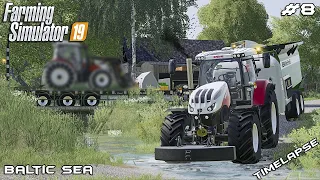 New tractor and feeding animals | Animals on Baltic Sea | Farming Simulator 19 | Episode 8