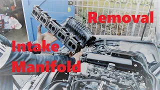 Mercedes e270 w211 Intake manifold replacement