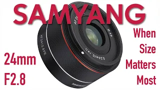 The Samyang 24mm F2.8 - Small is HUGE