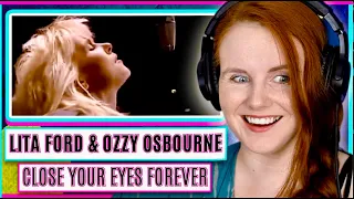 Vocal Coach reacts to Lita Ford & Ozzy Osbourne - Close Your Eyes Forever