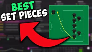 The BEST Set Pieces in FM22