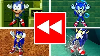 Evolution Of SONIC DROWNING In REVERSED - Sonic The Hedgehog Series (1991-2017)