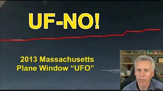 Investigating a UFO that (seems to) Zip Past a Plane Window