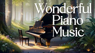 1 Hour Of Wonderful Piano Music - With At The Fireplace