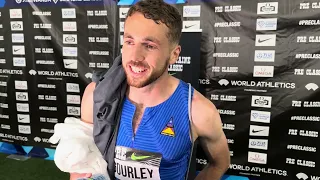 Neil Gourley After Running 3:47 For Fourth Place In Bowerman Mile At Prefontaine Classic