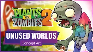 Plants vs Zombies 2 Unused World Concepts