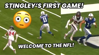 Derek Stingley’s NFL ‘DEBUT’ 🔥 Vs Colts & Michael Pittman (WR Vs CB) Colts vs Texans highlights