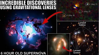 Never Before Seen Gravitationally Lensed Galaxies and Supernovae