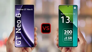 Realme GT Neo 6 vs Redmi Note 13 Pro
