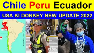 ✔️ Chile Peru Ecuador | USA ki ਡੰਕੀ 2022 |  Donkey Flight |  illegal border crossing |