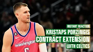 Celtics reportedly signing Kristaps Porzingis to two-year extension | NBC Sports Boston