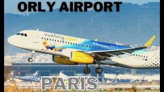 Highlights on Orly International Airport in Paris - France