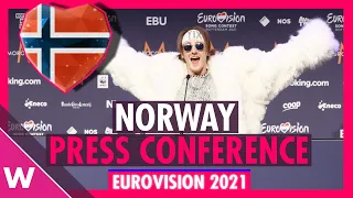 Norway TIX: Semi-Final 1 Qualifiers Press Conference at Eurovision 2021