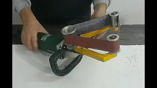 DIY pipe belt sander and polisher-by FAHATMOTORS