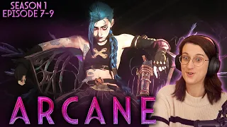 ARCANE ACT 3 and finale reaction! | FIRST TIME WATCHING | ep. 7-8-9