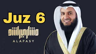 Juz 6 Full || Sheikh Mishary Rashid Al-Afasy With Arabic Text (HD)