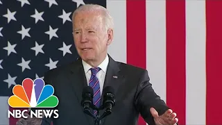 'Let's Keep Building': Biden Sells Infrastructure Law During Visit To Wisconsin