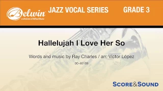 Hallelujah I Love Her So, arr. Victor López – Score & Sound