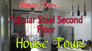 House Tour in Philippines | Tubular Steel Second Floor | House Project 60% done| Philippines