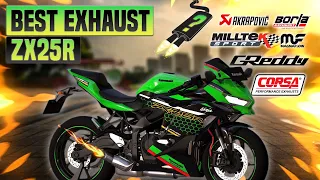 Kawasaki ZX25R Exhaust Sound 🔥 Stock,SC Project,Akrapovic,Yoshimura,Toce,Orion,Review,Modified+