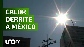 Ola de calor en México eleva temperatura por encima de 40 grados en México.