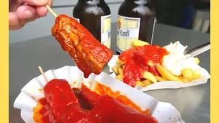 GERMAN STREET FOOD tour | Best CURRYWURST, DONER KEBAB + Burgers in Berlin | Berlin food