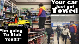 YOUR VEHICLE IS GETTING TOWED PRANK!