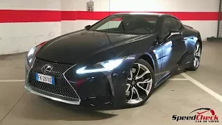 2018 Lexus LC500h V6 Hybrid - Full Walkaround, Start Up, Engine Sound