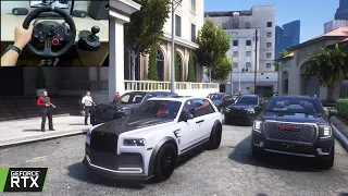 GTA 5 - Rolls-Royce Cullinan KEYVANY - MAFIA GANG WAR & CONVOY