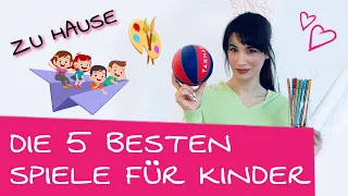 Mehr Freizeit für Mamas: 5 Spiele, mit denen sich deine Kinder lange alleine beschäftigen können