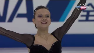 2015 Worlds   Pairs   LP   Lubov Ilyushechkina & Dylan Moscovitch   From Russia with Love by John Ba