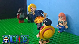 Lego One piece | Luffy Vs Sanji | Brickfilm | Stop motion | Animation