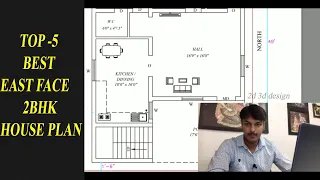 Top  5 Best East Face 2bhk  House plan as per vastu l part 3 l