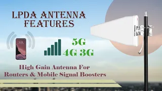 5G High Gain Log Periodic Antenna Setup Installatioon Guide | LPDA Antenna Manufacturer Dealer