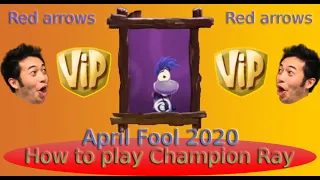 Rayman Legends | (April Fool 2020) How to play with CHAMPION RAY!!!! OMG NO FAKE