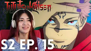 bow down to the king👑 Jujutsu Kaisen Season 2 Episode 15 Reaction + Review anime